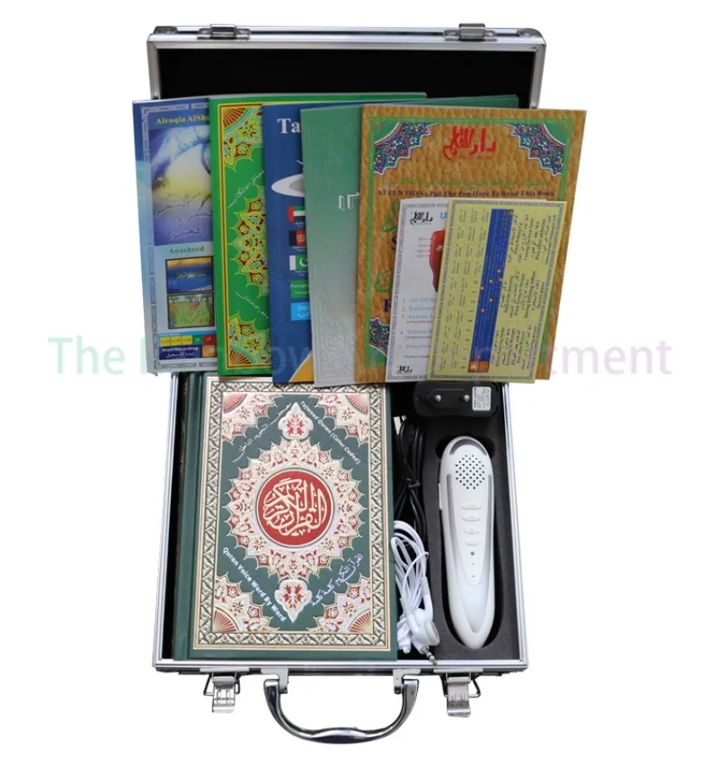 Горячая продажа M10 Quran Reader 8 ГБ Ручка для чтения Корана с набором книг языком