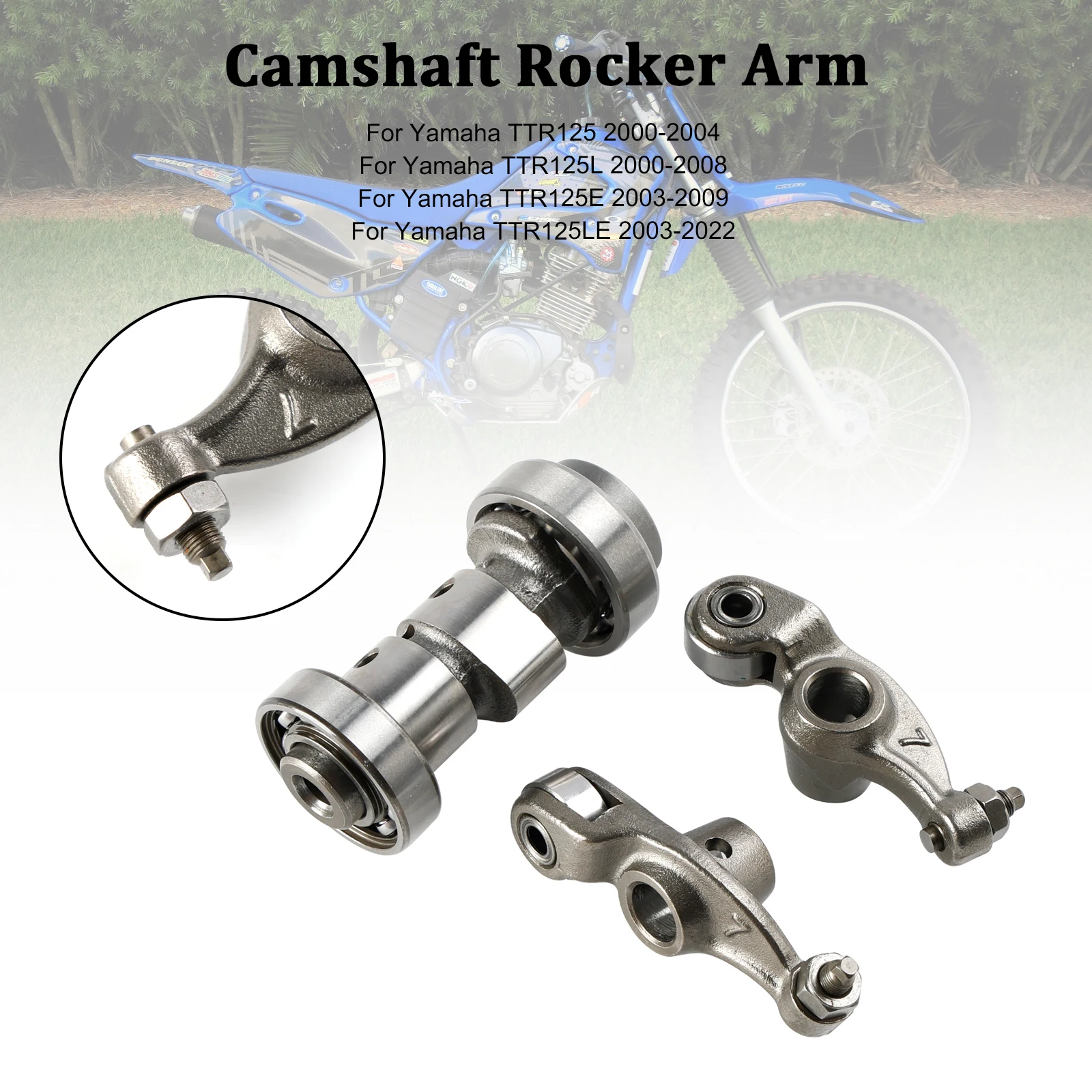 Распределительный вал Topteng для Yamaha TTR125 TTR125L TTR125E TTR125LE 2003-2022