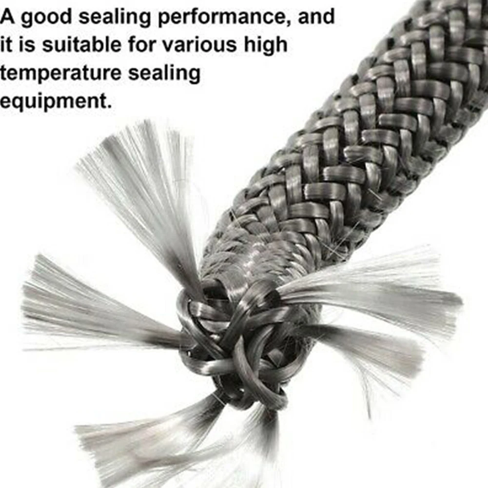 

Hot Sale New Arrive High Quality Rope Seal Fiberglass Stoves Rope 10mm 25m Cord Fiberglass High Temperature Woodburner