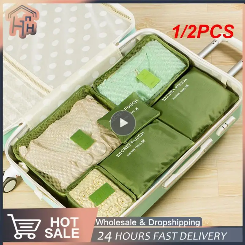 

1/2PCS Organizer Clothes Organizer Bag Waterproof Clothing Underwear Shoes Storage Bag Luggage Bag Travel Bag Organizador