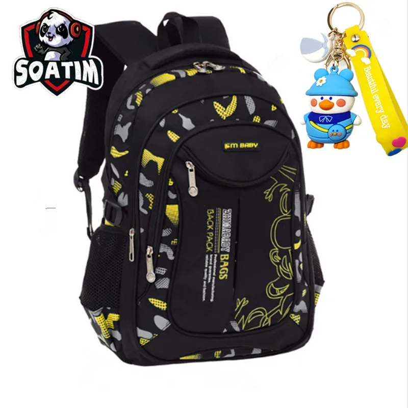 2023 Waterproof Children school Backpack School Bags Boys kids Schoolbag primary School backpack Kids Book Bag mochila1-6 garde