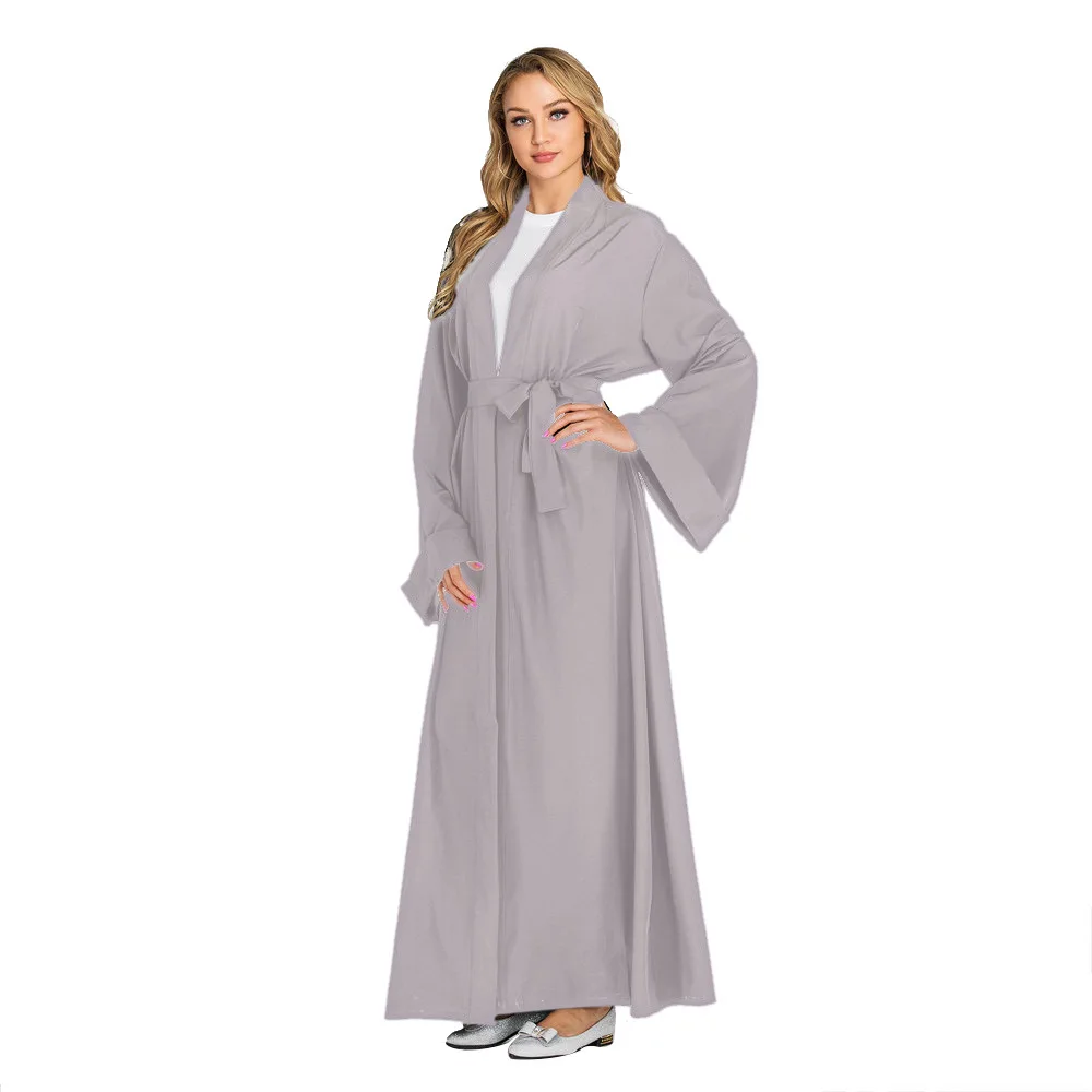 Musulmane Abaya платье мусульманская Abaya s Женская атласная Рамадан хиджаб Дубай, Турция мусульманский кафтан халат Марокканская женская одежда от AliExpress WW