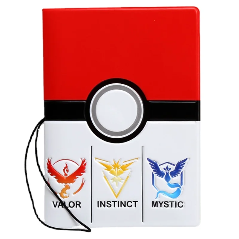 

2021 New Pokémon Pikachu Elf Ball Cartoon Three-dimensional Passport Holder Credit Card Airline Ticket Protective Case