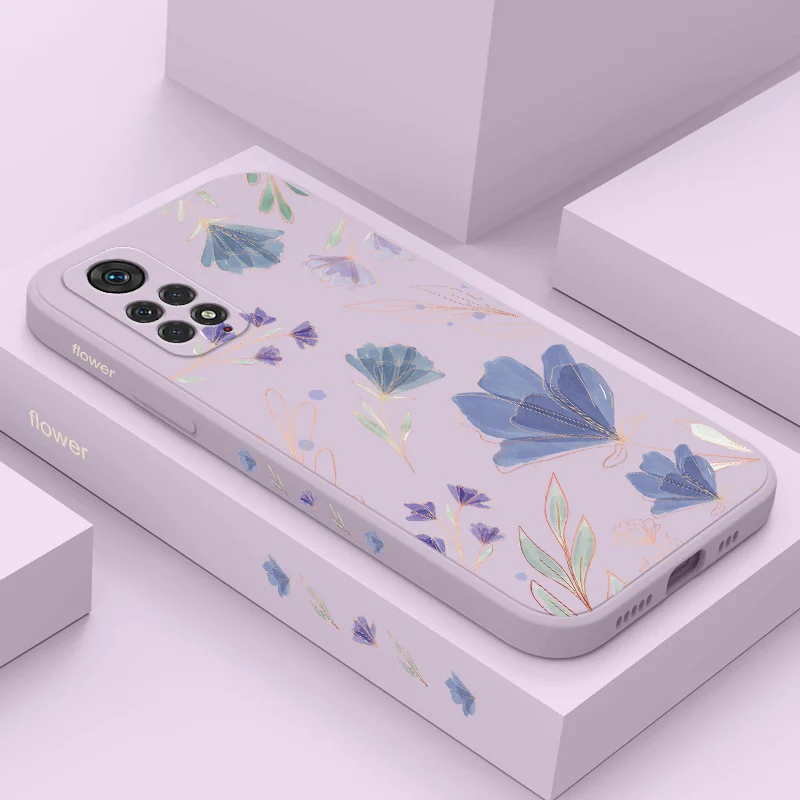 

Pastel Flowers Phone Case For Xiaomi Redmi Note 11 11S 11T 10 10A 10T 10S 9T 9 8 7 Pro Plus 10C 9A 9C 9T 4G 5G Cover