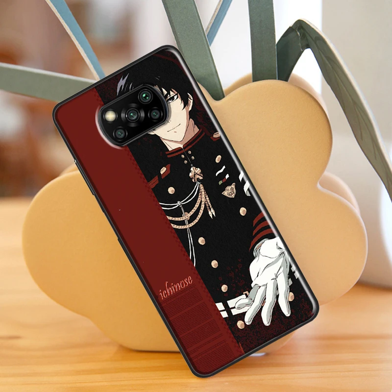 Чехол Guren Ichinose Owari no Seraph для POCO X3 Pro GT F3 M3 M4 чехол Xiaomi Mi 11 Lite 11T 10T задняя крышка |