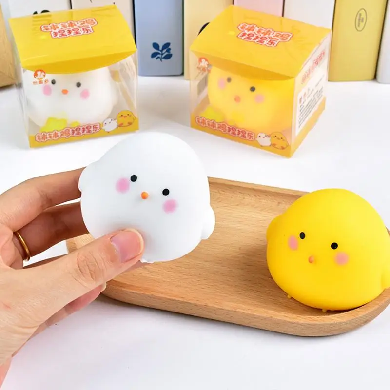 Hnad Pinch Chicken Grab And Snap Hand Toy Funny Reduce Pressure Animals Fidget Stress Relief Halloween Tricky Toys