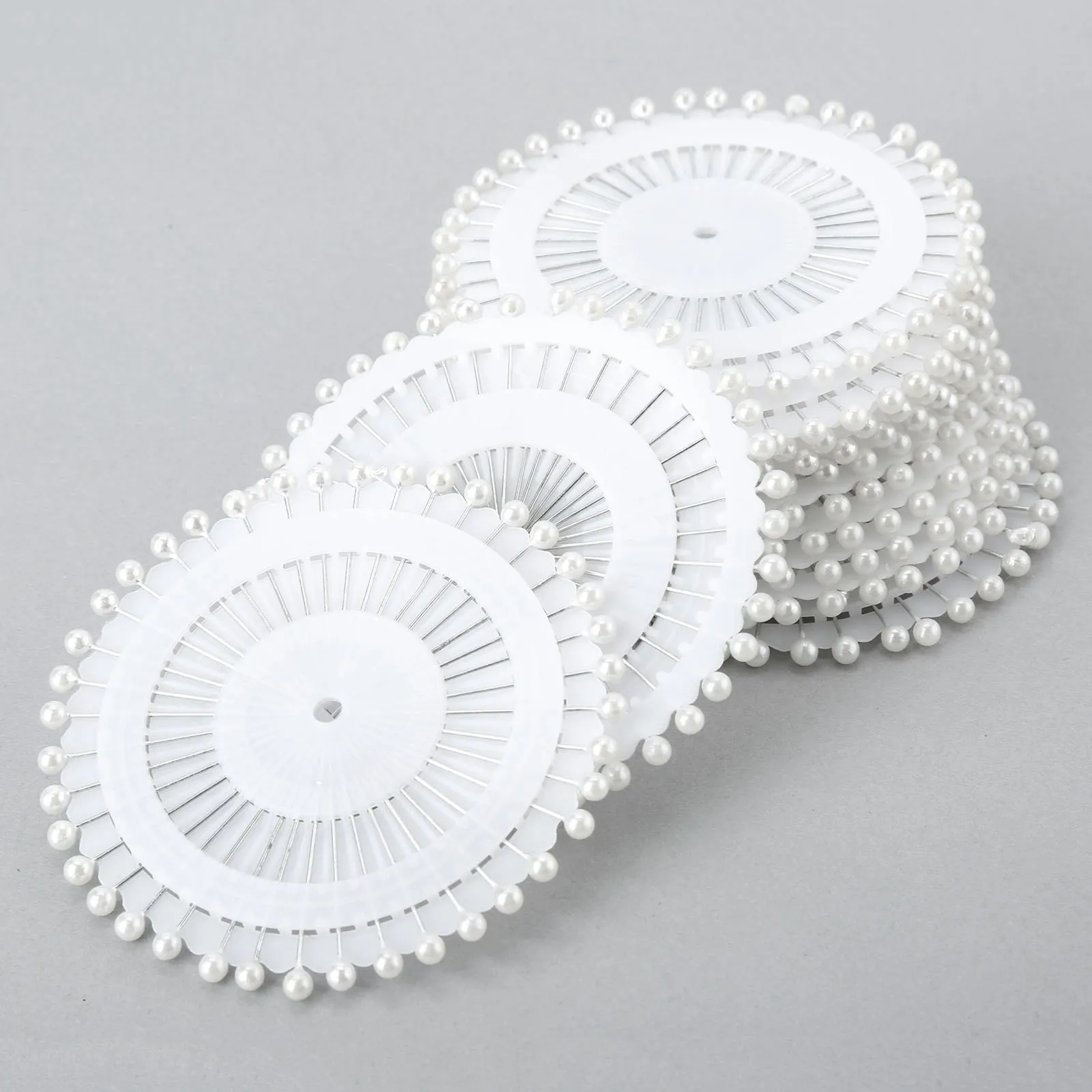 

40pcs Dressmaking Pin Sewing Accessories Round Pearl Straight Head Pins Dressmaking Faux Pear Corsage Pin for DIY