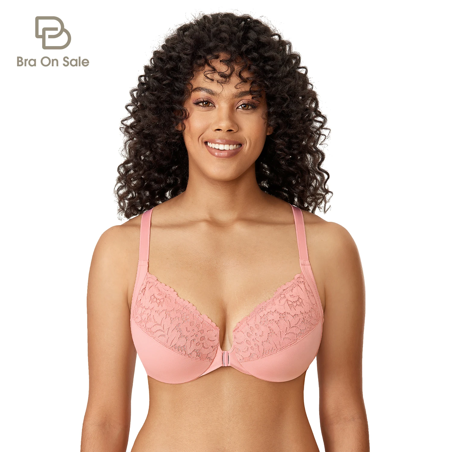 

Женский кружевной бюстгальтер с застежкой спереди