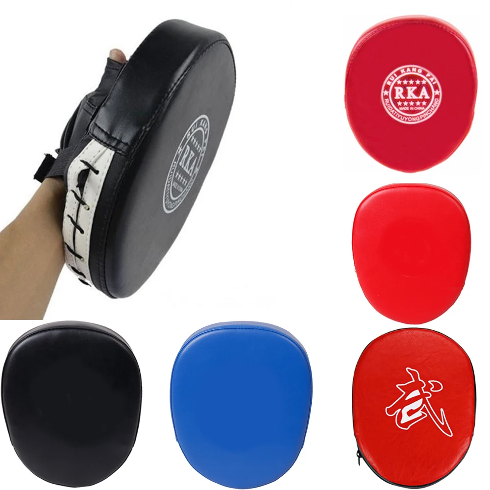 

Профессиональный черный, красный, колодки для боксерских перчаток для Муай Тай, кикбоксинга, ММА, обучение таэквондо полиуретановая пена, б...