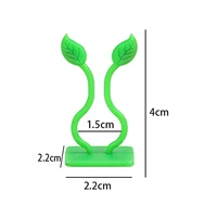 100pcsset plant supports vine clips plant climbing wall clip invisible wall vines fixture wall sticky hook plant holder