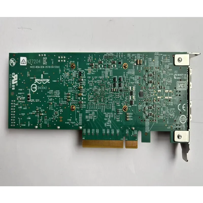 BCM57810S 0Y40PH 10-гигабитный сетевой интерфейс с двумя оптическими портами 10G R730 N20KJ