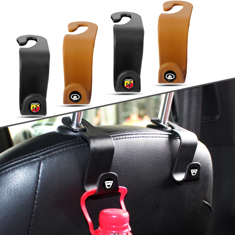 

2pcs Car Seat Backrest Hook Storage Decoration Ornament for Peugeot 206 208 308 307 207 3008 2008 407 508 408 Car Accessories