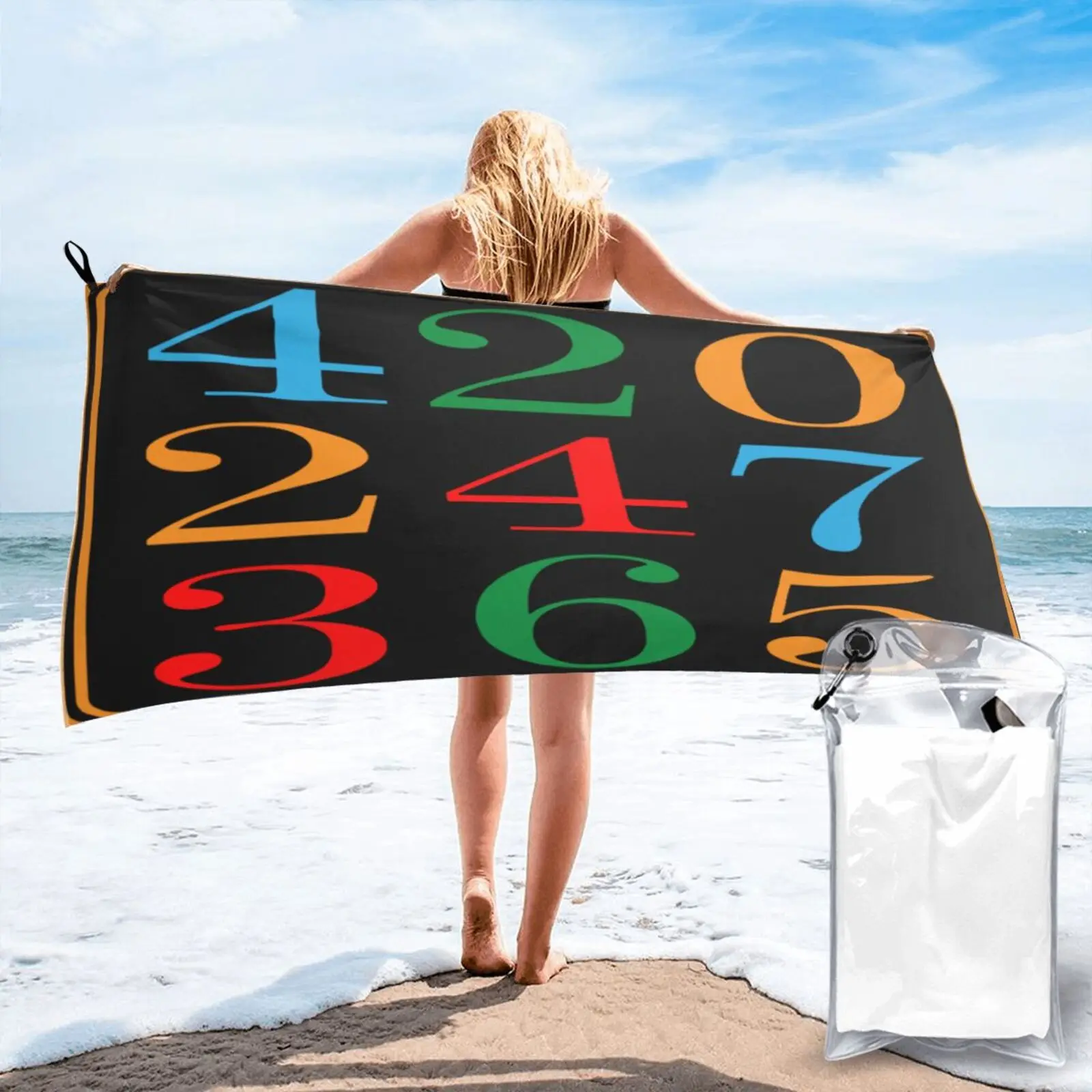 

420 247 365 Cannabis Stoner Hippie Beach Towel Kitchen Towels Microfiber Towel Beach Mat Beach Towel Luxury Beach Mat For Home