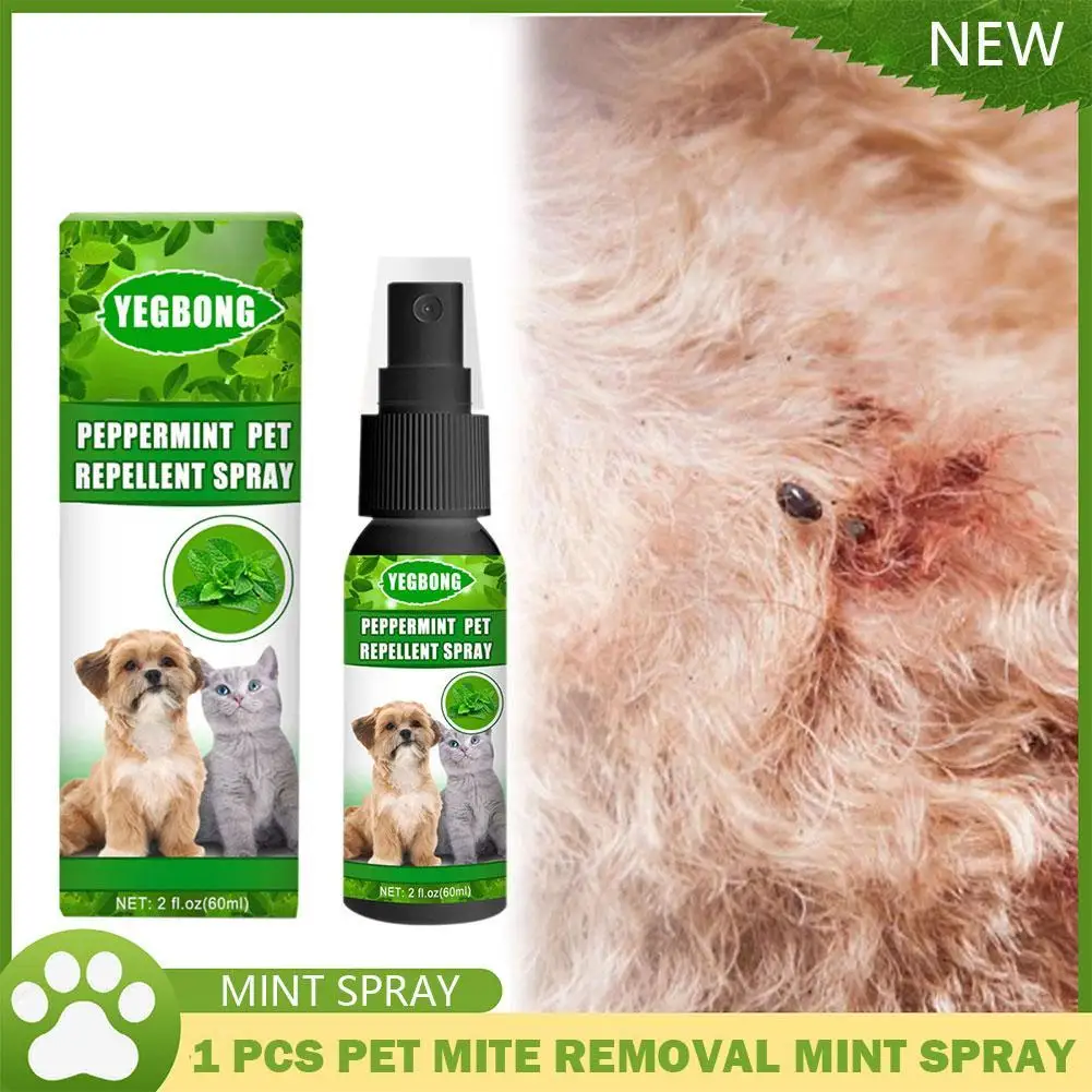 

Gentle Mites Mites Removing Pet Mints No-wash Spray Remove Mite Remove The Taste Of Pet Mites Mint Pet Care