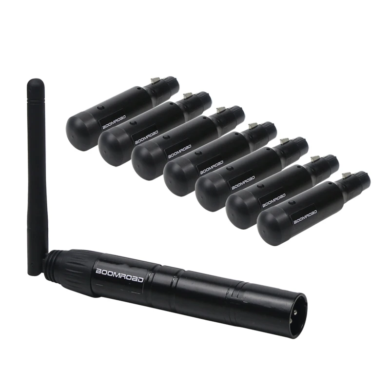 

Контроллер DMX512 Dfi LED с беспроводным передатчиком 2.4G и перезаряжаемым приемником для дискотек, DJ-вечеринок, сценического освещения, движущихся головных световых приборов и прожекторов.
