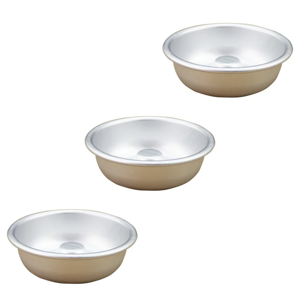 

3pcs Pudding Molds Multifunctional Aluminium Alloy Dessert Tools Jelly Mold