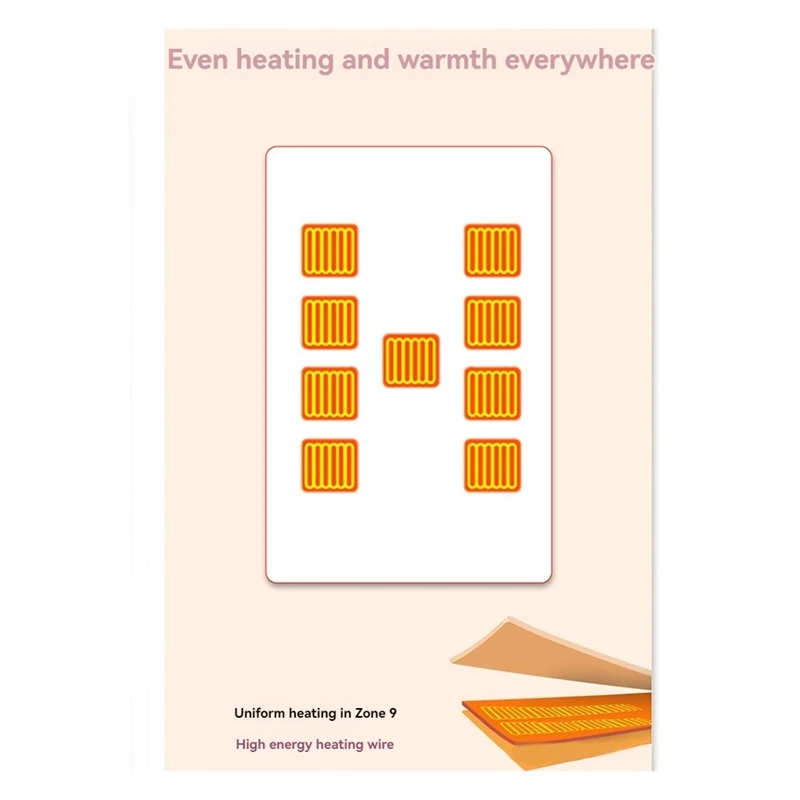 Уличное портативное USB теплое одеяло с шалью коралловое бархатное электрическое