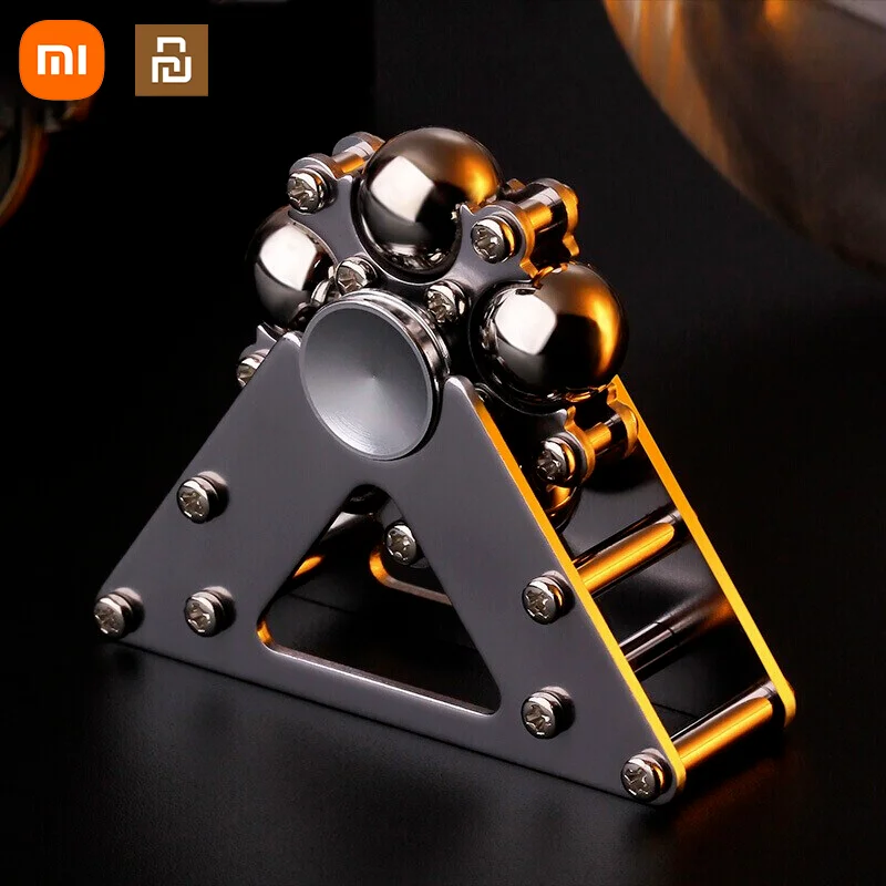 

New Xiaomi Youpin Metal Anti-compression Hand-cranked Gyro Adult Toy Anti-stress Gyro Gyro Fingertip Gyro Children's Toys Home