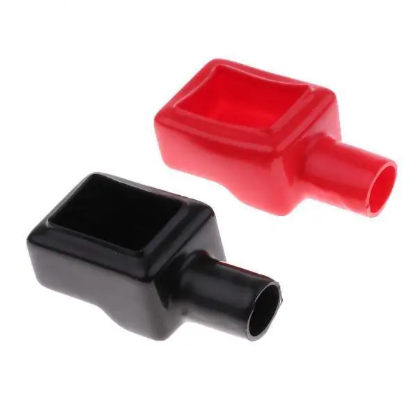 

3x 1 Battery Terminal Insulation Sleeve Covers Black And Red