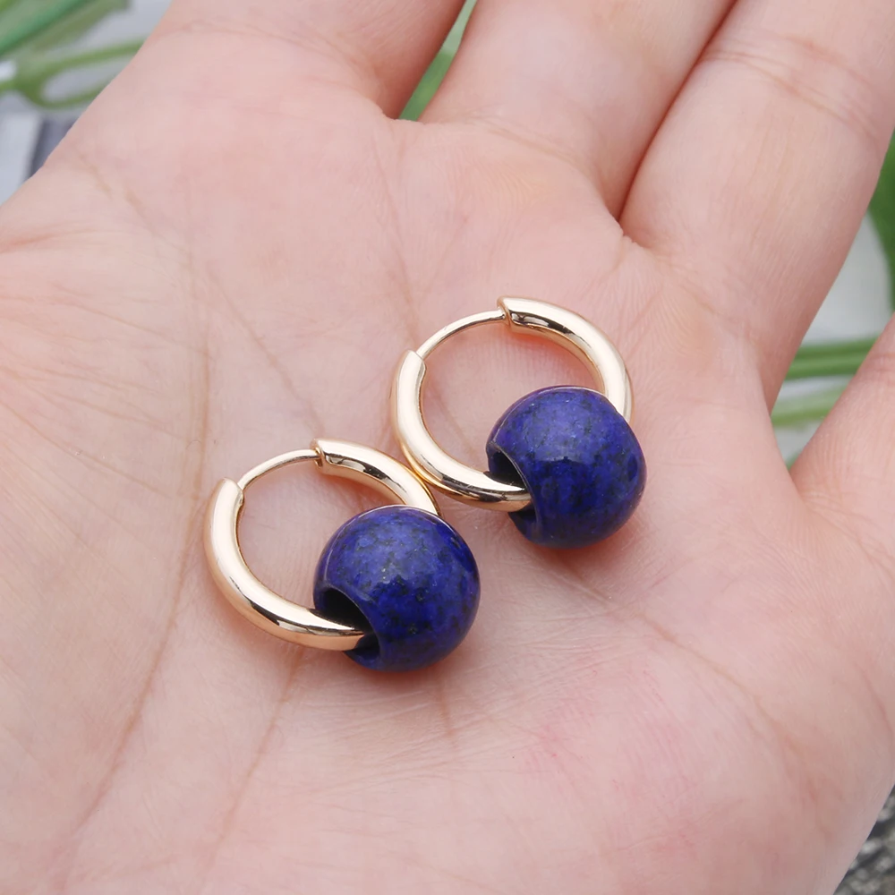 Trendy Pingk Rose Stone Rose Earrings Woman Summer Color stainless Steel Dangle Ear Charm Bright Brinco Party Wedding Gift