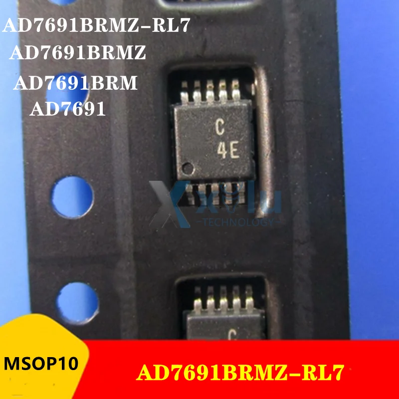 

AD7691BRMZ-RL7 AD7691BRMZ AD7691BRM AD7691 Шелковый экран C4E посылка MSOP10 A/D конвертер