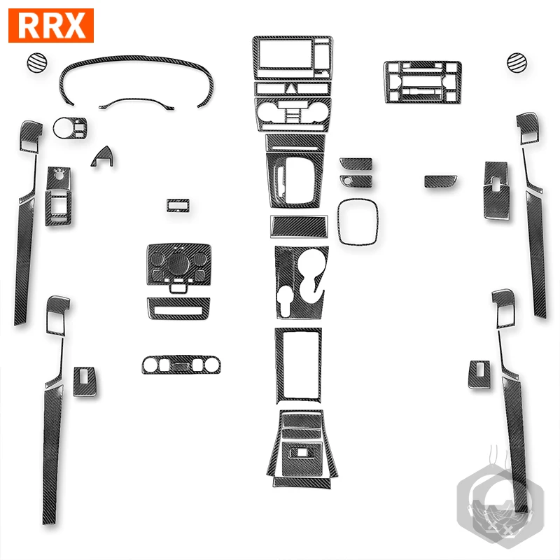 

For Audi A3 S3 8P 2006 2007 Center Control Panel Dashboard Gear Shift Cupholder Carbon Fiber Sticker Car Interior Accessories