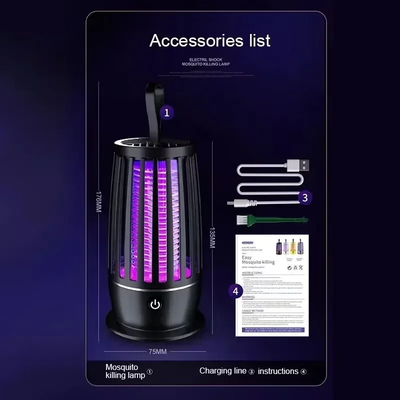 USB Перезаряжаемый телефон два в одном с управлением аксессуары для палатки