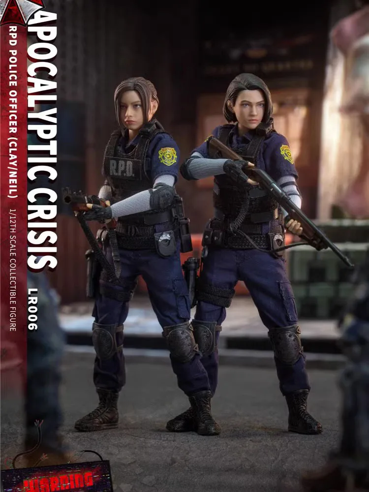 BROTOYS LR006 1/12 Jill Clair Cool Girl Фигурка Приключенческая игра Apocaly ptic Cris is 6 дюймов Полный