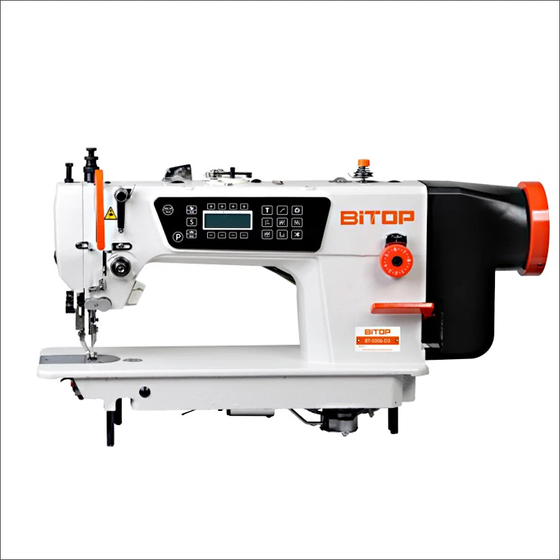 

BT-0306 Direct drive walking foot single needle doublecompound feed computerized leather heavy duty lockstitch sewing machines