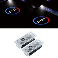 2x led shadow lamp for bmw f01 7 series logo car door hd welcome light laser projector ghost light auto external accessories