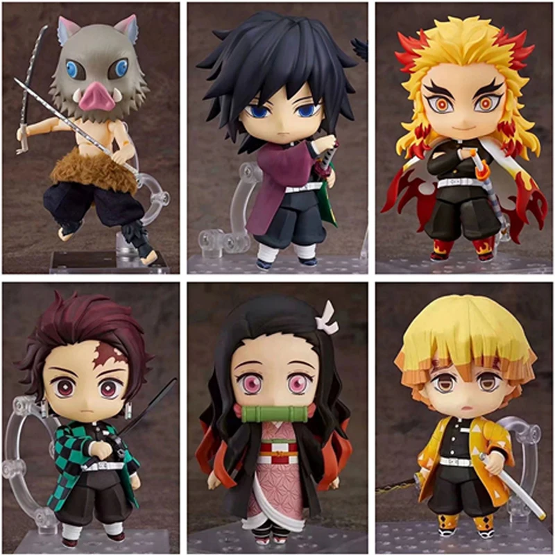 Фигурки из аниме рассекающий демонов экшн-фигурки камадо танджиро агатсума