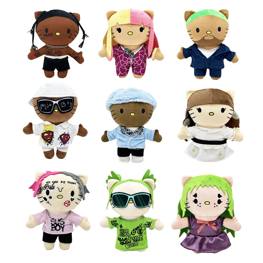 Kawaii Taylor Swift Eras Tour аниме периферийные устройства мультяшная плюшевая кукла