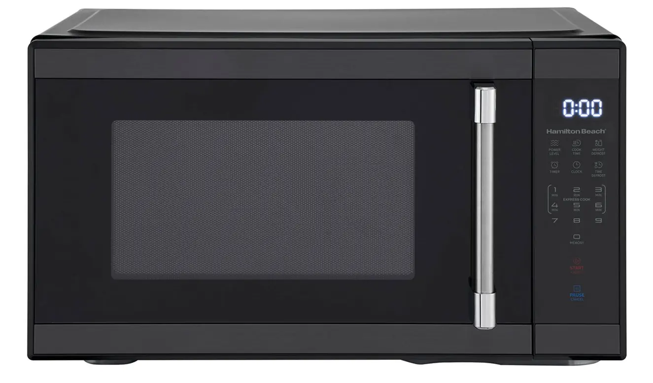 

1.1 cu. ft. Countertop Microwave Oven, 1000 Watts, Black Stainless Steel