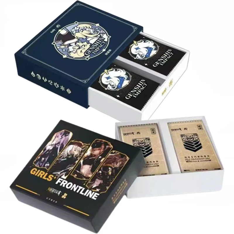 

Genshin Impact Game Anime Cards Figure Model Collection MSR SKR SSP Ganyu Hutao Decoration Metal Rare Cards For Child Toys Gifts
