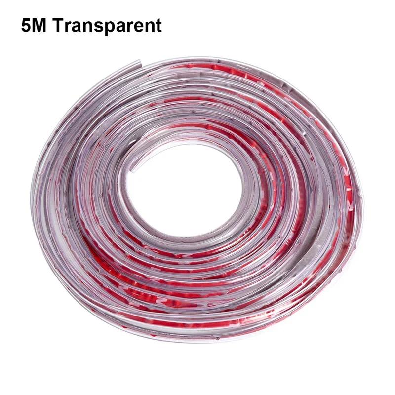 

5-метровая U-образная Защитная Лента Для Кромок Автомобильных Дверей, Невидимый Герметик