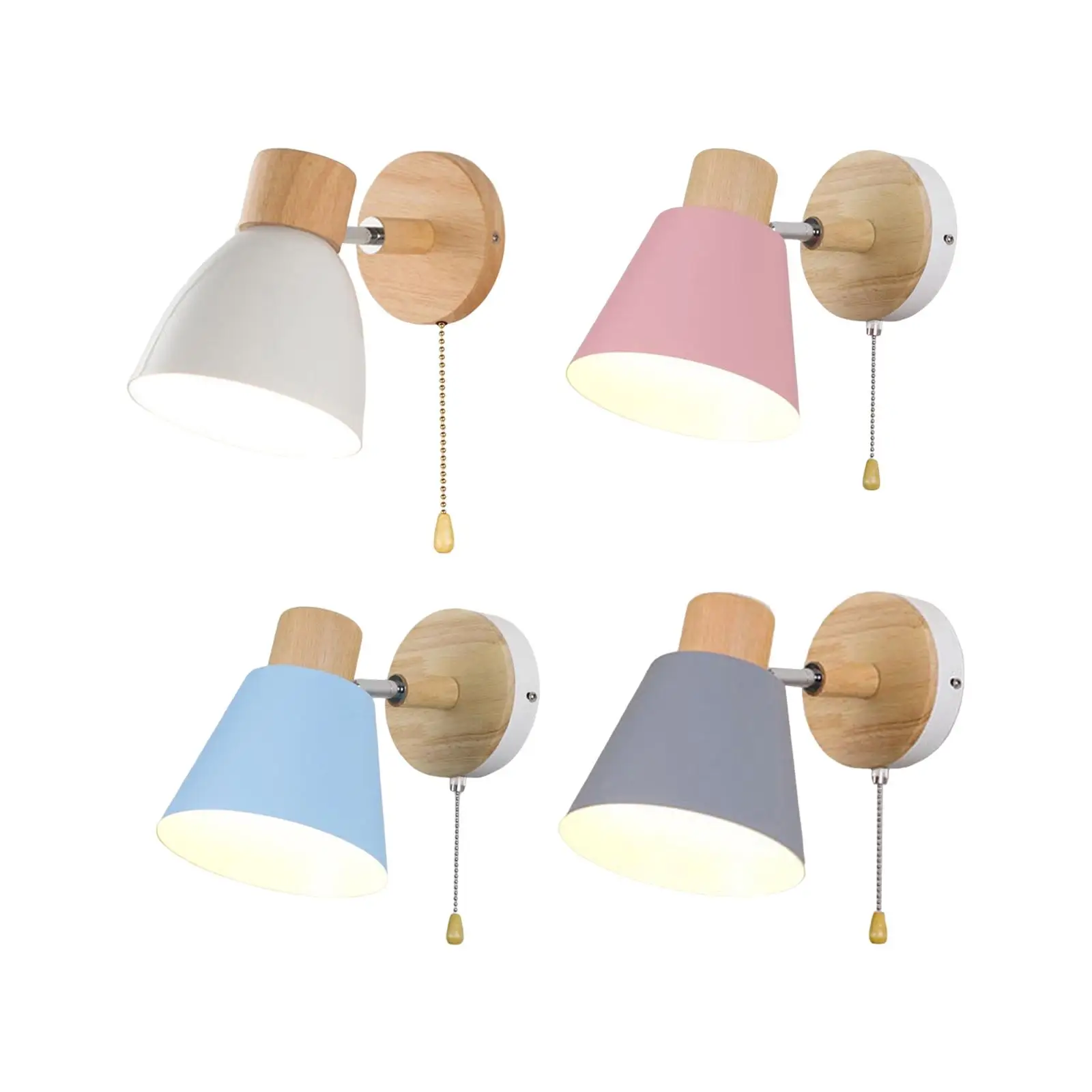 

Современный минималистичный настенный светильник, бра с выключателем на шнуре, регулируемый светильник для гостиной, украшение для дома