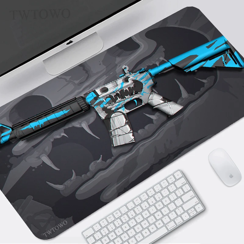 

Gamer Cs Go Mouse Pad Gamer XL Home New Computer Large Mousepad XXL Mouse Mat keyboard pad Office Natural Rubber Carpet PC