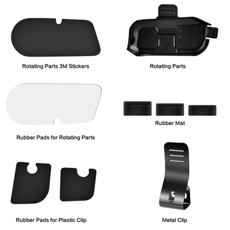 

Fodsports FX30C Pro кронштейн для внутренней связи, набор зажимов-держателей для шлема, гарнитуры, аксессуары для мотоциклетной внутренней связи, запчасти intercomunicador