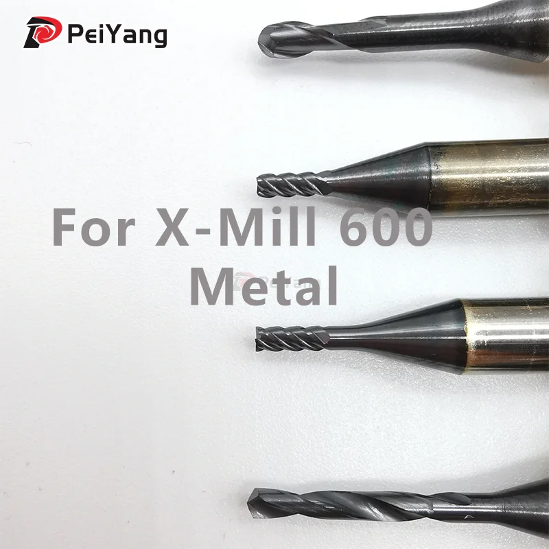Фото Фрезы XTCERA Xmill-600 для металлообработки, шаровые и концевые фрезы, сверла для зуботехнических лабораторий, для станка XTCERA X mill 600 №1