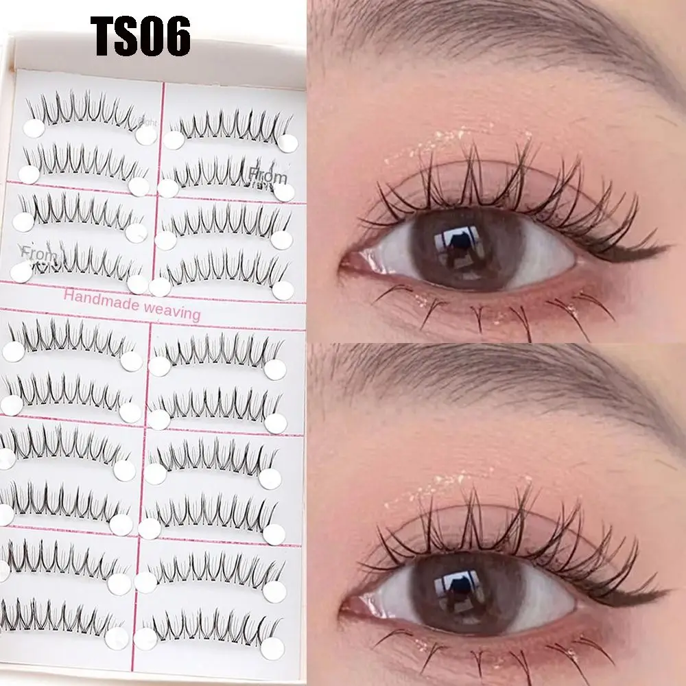 Популярные Накладные ресницы 3D супер мягкие натуральные длинные ультра-wispies