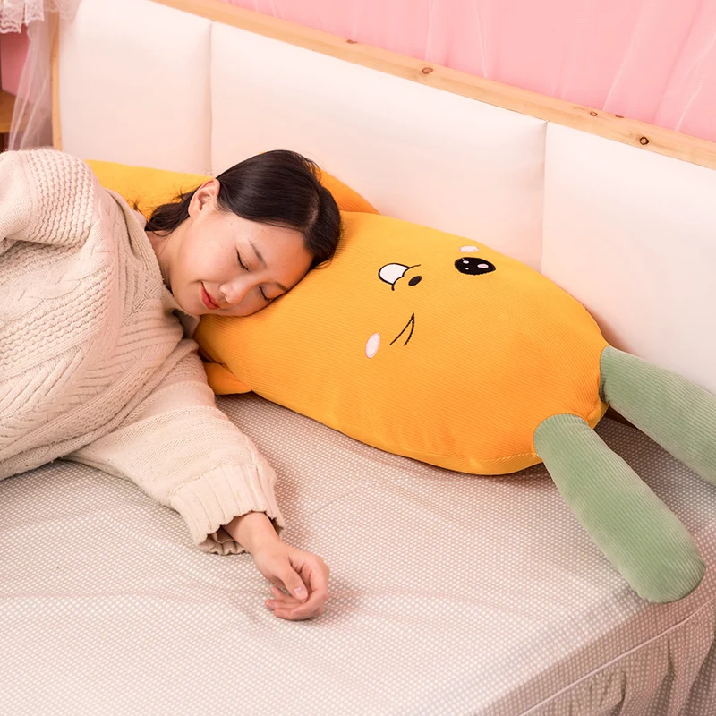 Очаровательная набивная длинная мягкая подушка для сна 80-150 см - купить по