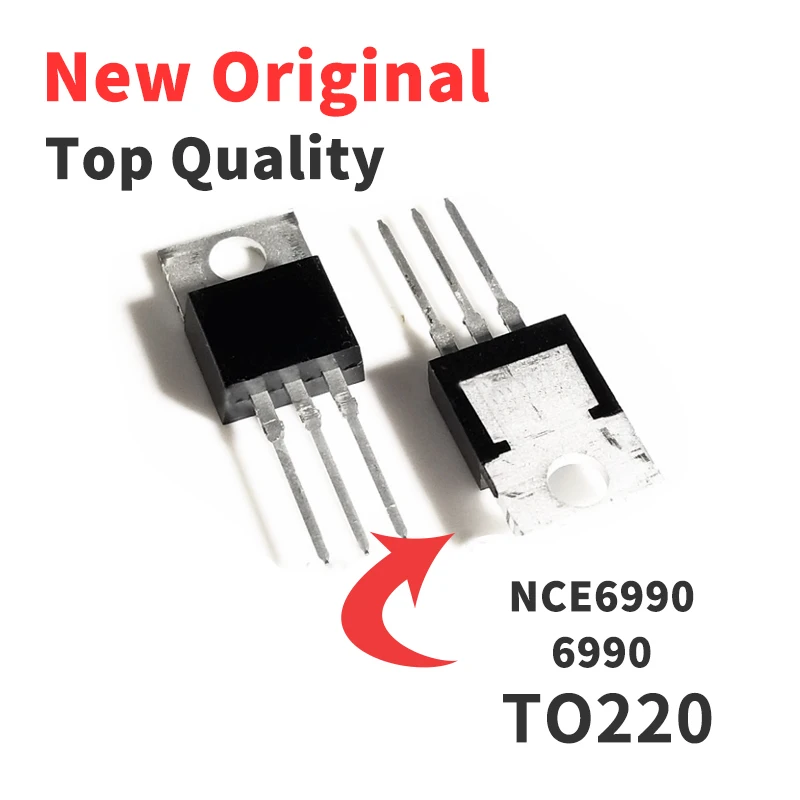 

5PCS NCE6990 Field Effect Tube Straight Plug TO-220 N Channel 69V 90A Chip IC New Original