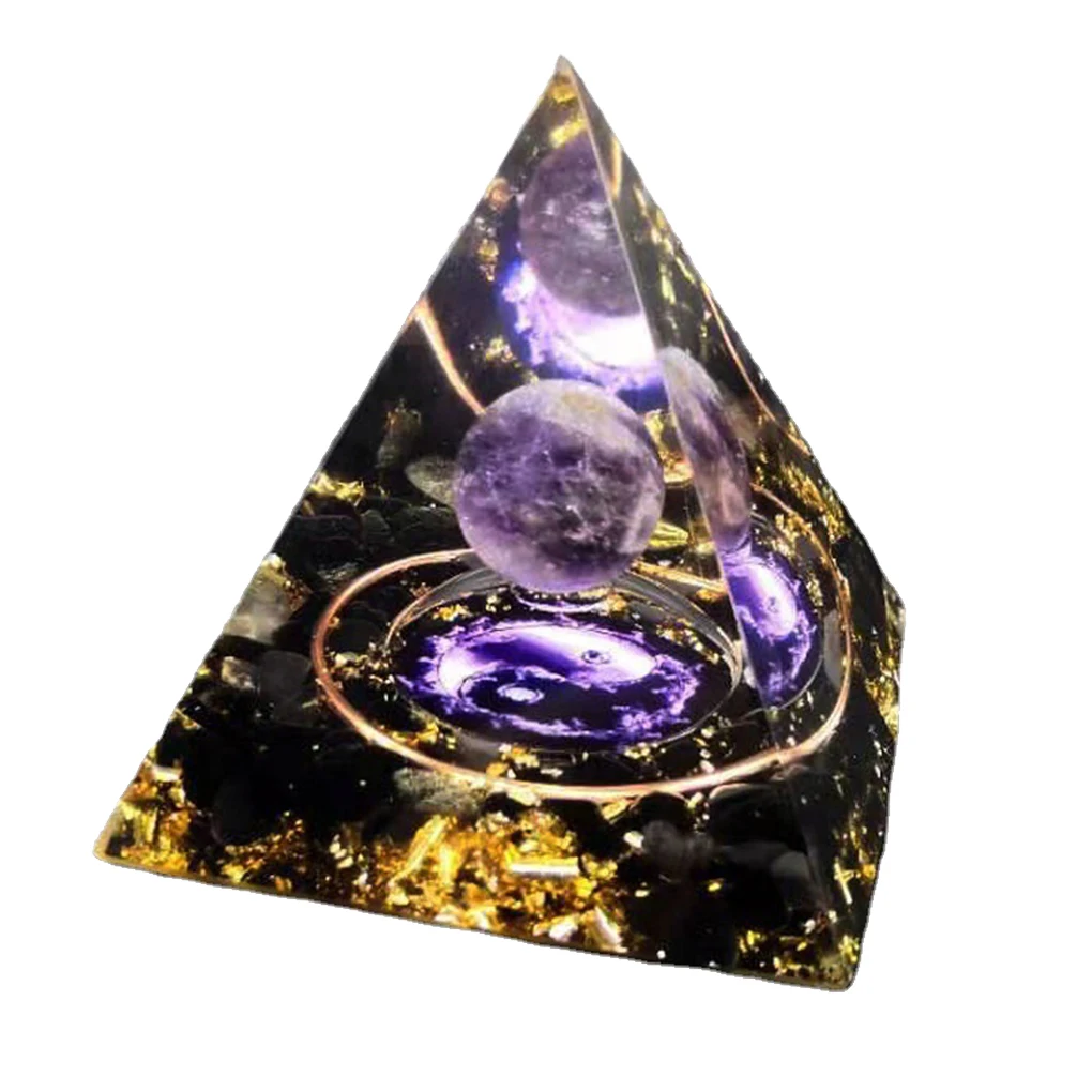 

Пирамидный декор из смолы, портативная Замена для дома, спальни, офиса, отеля, клуба, бара, настольное украшение, украшение, подарок