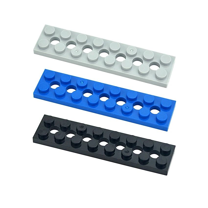 20 шт. Детский конструктор MOC Technical 3738 Technology Plate 2x8 с 7 отверстиями