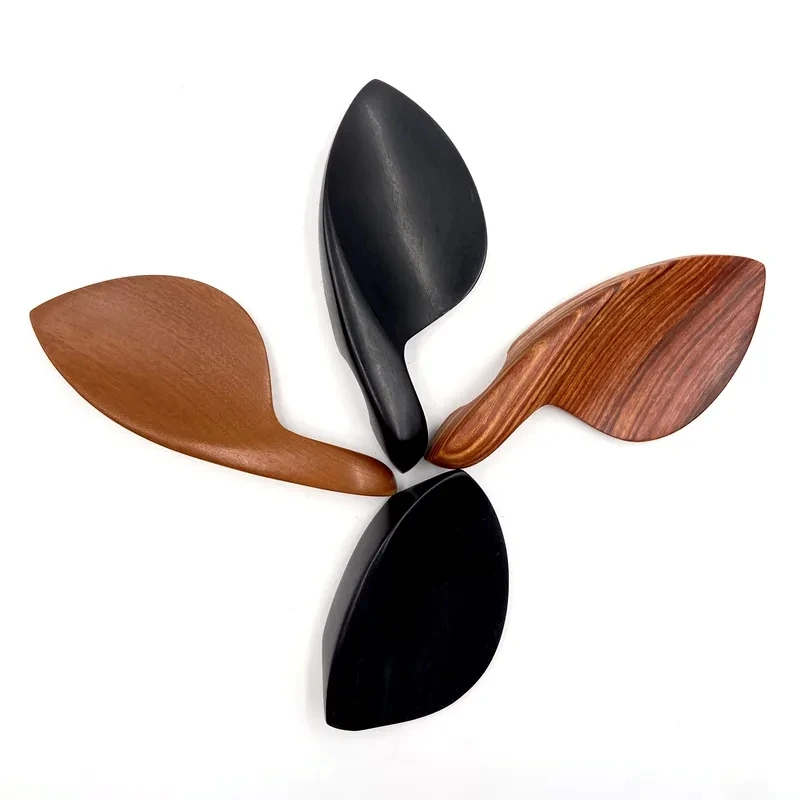 

1pcs High quality Ebony/jujube wood/Red rosewood Viola Chin Rest Chinrest+Silver/gold Screw, viola Parts Accessories fittings