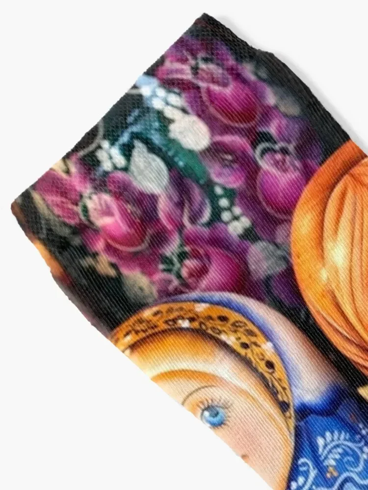 Matrioska носки чулки компрессионные на Хэллоуин индивидуальные спортивные мужские