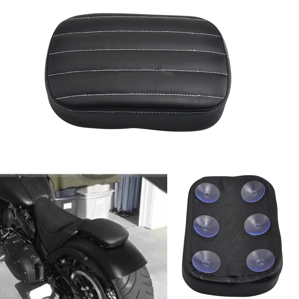 Подушка на 8 присосок для заднего пассажира мотоцикла Harley Dyna Sportster Softail Touring XL 883 1200