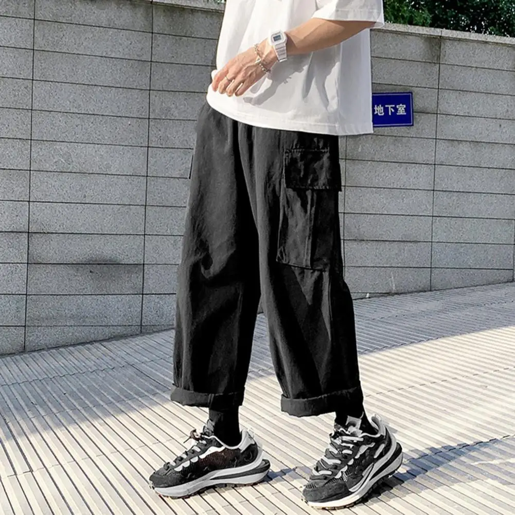 

Брюки-карго мужские в стиле хип-хоп, оверсайз