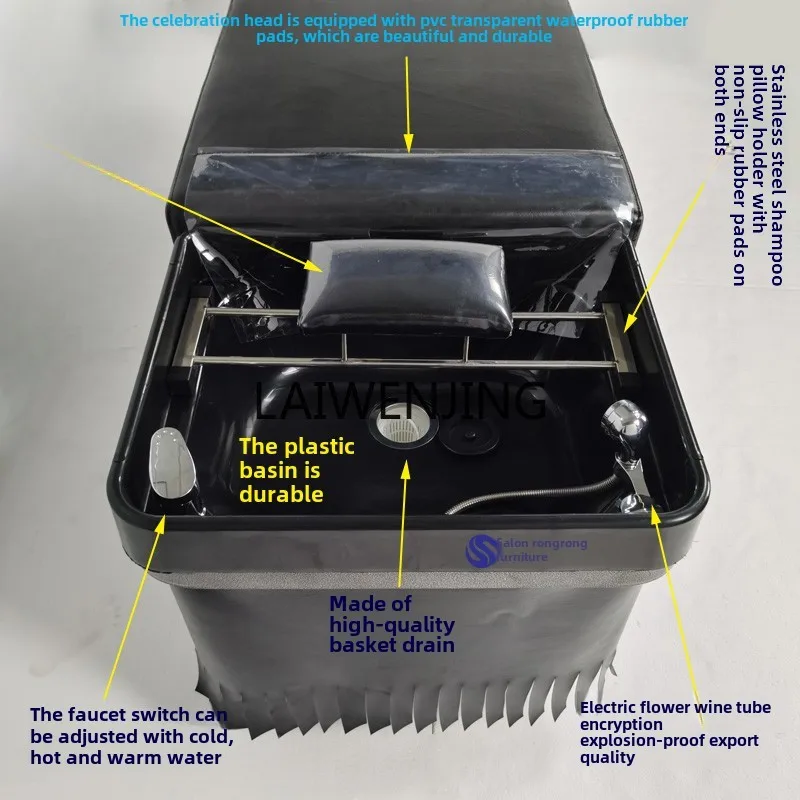 Металлическая лечебная кровать для волос MJY