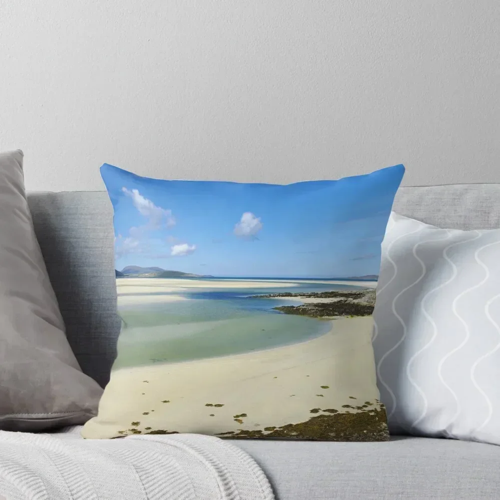 Luskentyre Beach Outer Hebrides декоративная подушка аниме девушка рождественская наволочка